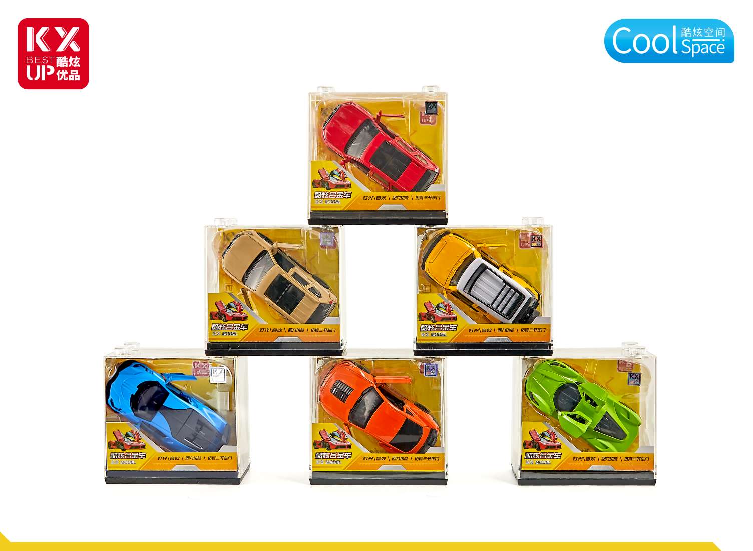 Alloy car model, toy car model, car model, children's educational collection, lighting, sound effect, rebound function detail image 4