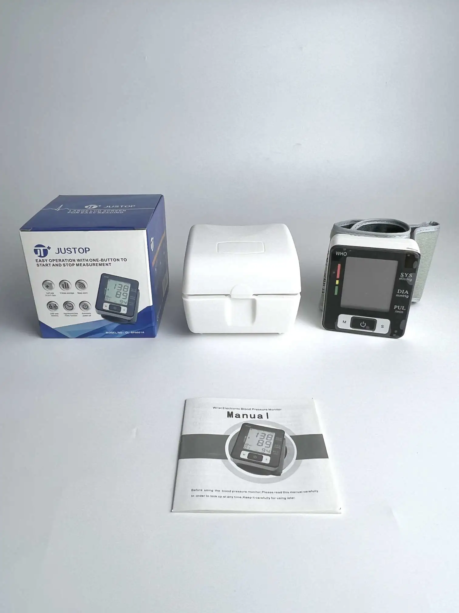 The newly designed digital wrist watch blood pressure monitor is selling well detail image 6