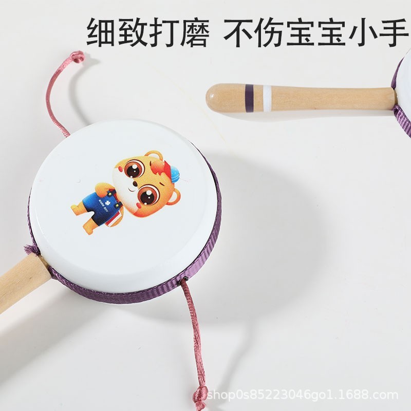 Linglexi Baby hand-cranked Bell Toys, Rattle Toys, Educational Early Education 3-6-12 babies, 0-1 year old children, boys and girls Specification image