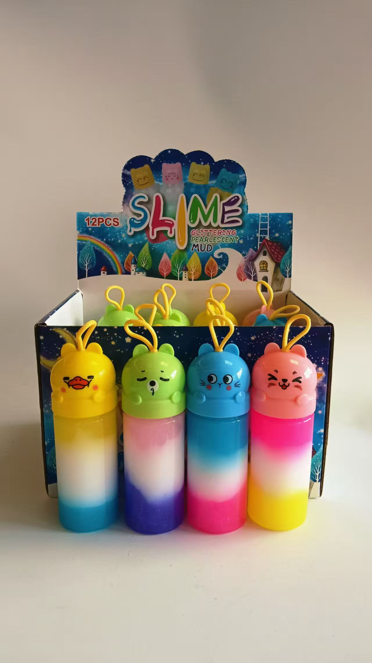 slime Children's Safe and non-toxic Slime 0-foam glue Set, non-sticky girls' water plasticine Colored Clay 13 Specification image