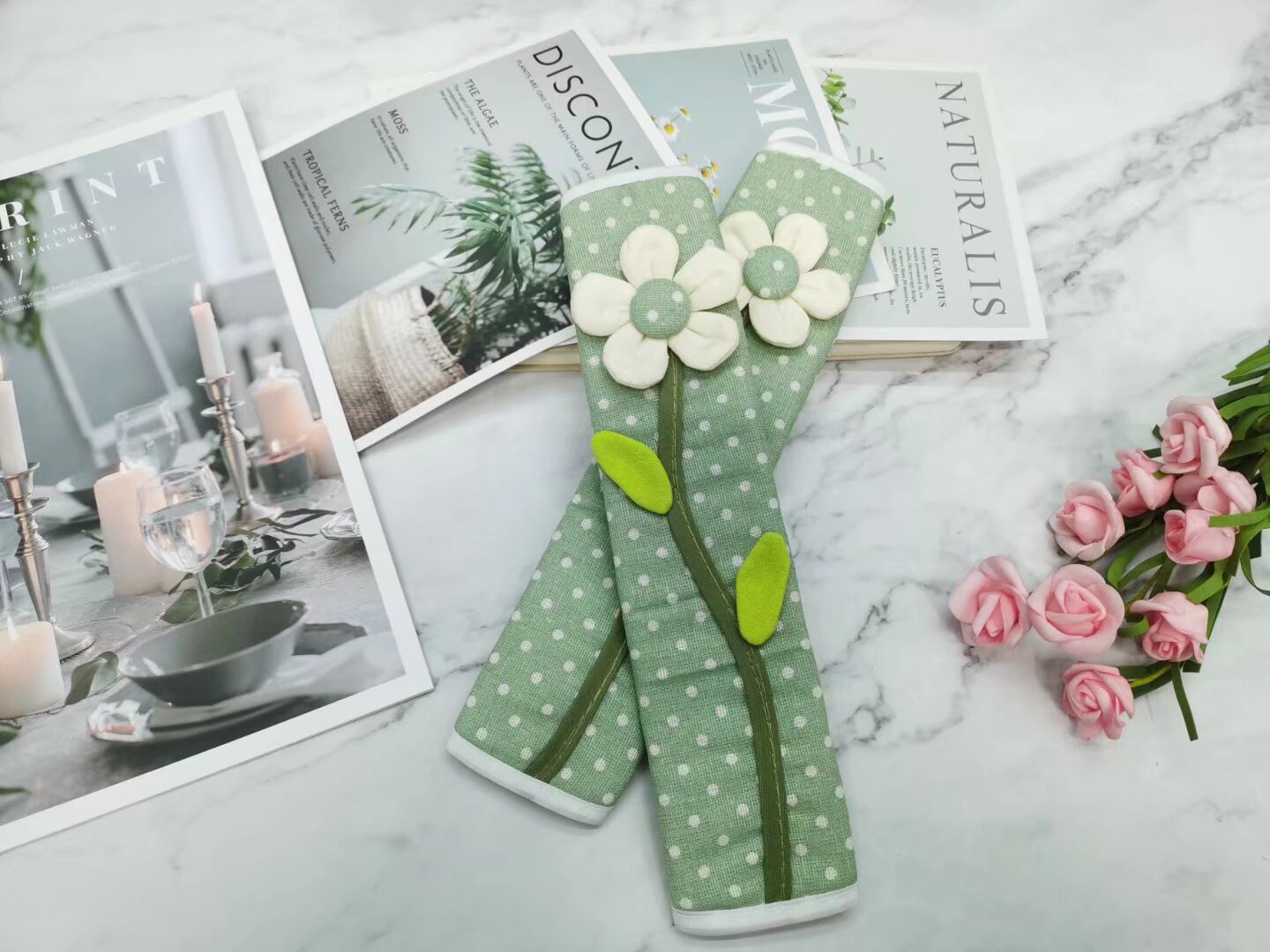 微波炉冰箱把手套防油污防凉套防静电汽车安全带防勒把手保护套详情7