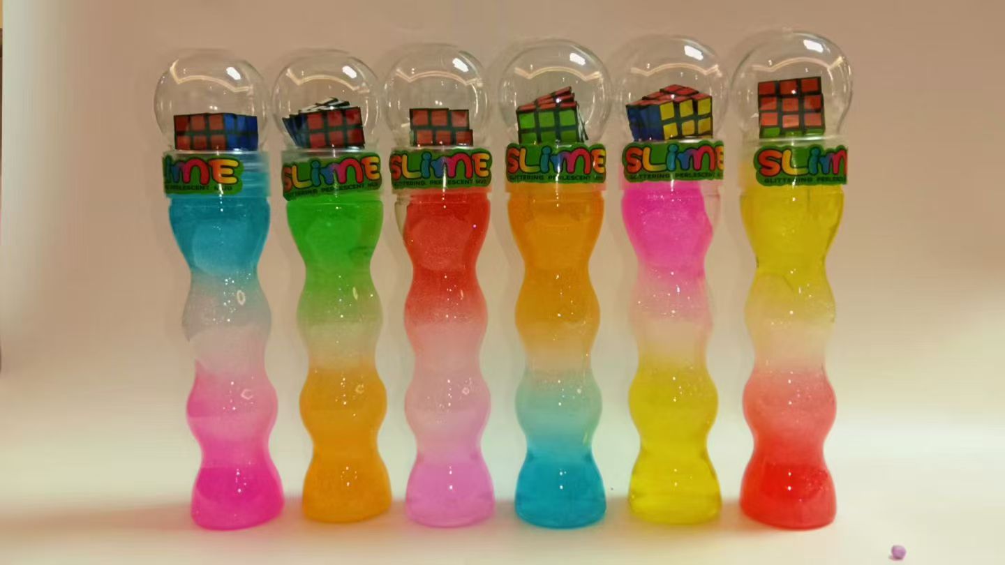 slime Children's Safe and non-toxic Slime 0-foam glue Set, non-sticky girls' water plasticine Colored Clay 14 details Picture