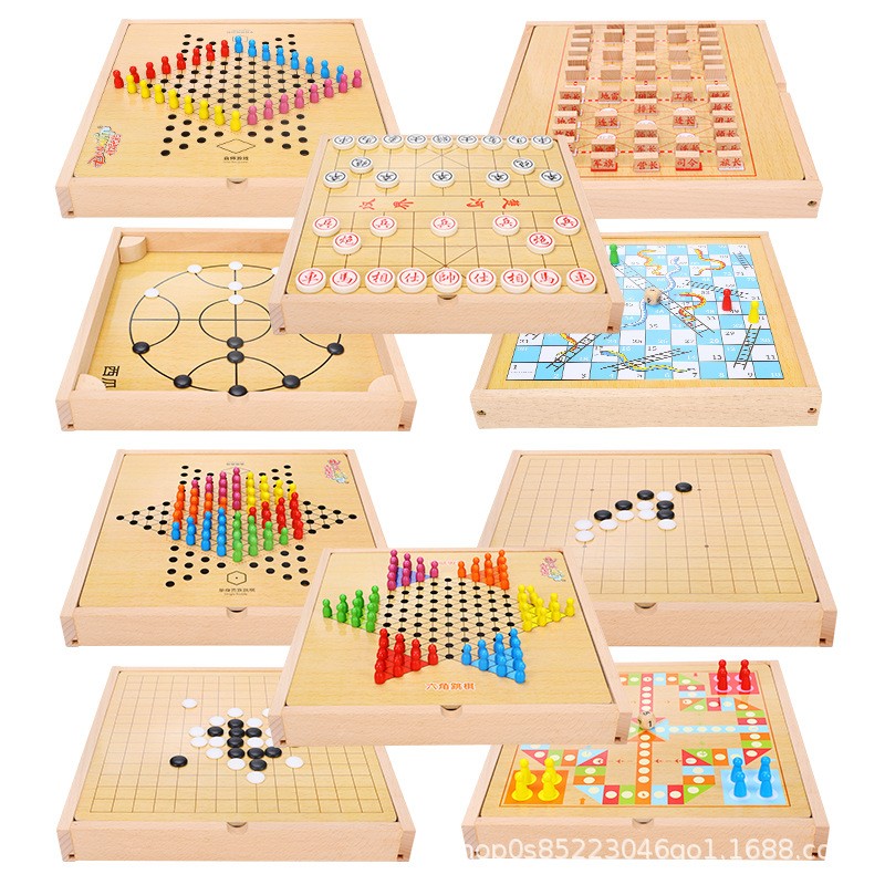 象棋、围棋实物图