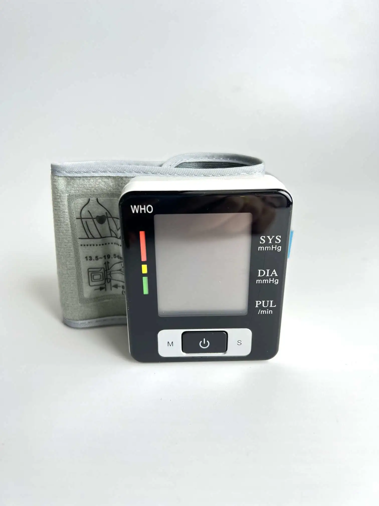 The newly designed digital wrist watch blood pressure monitor is selling well detail image 3