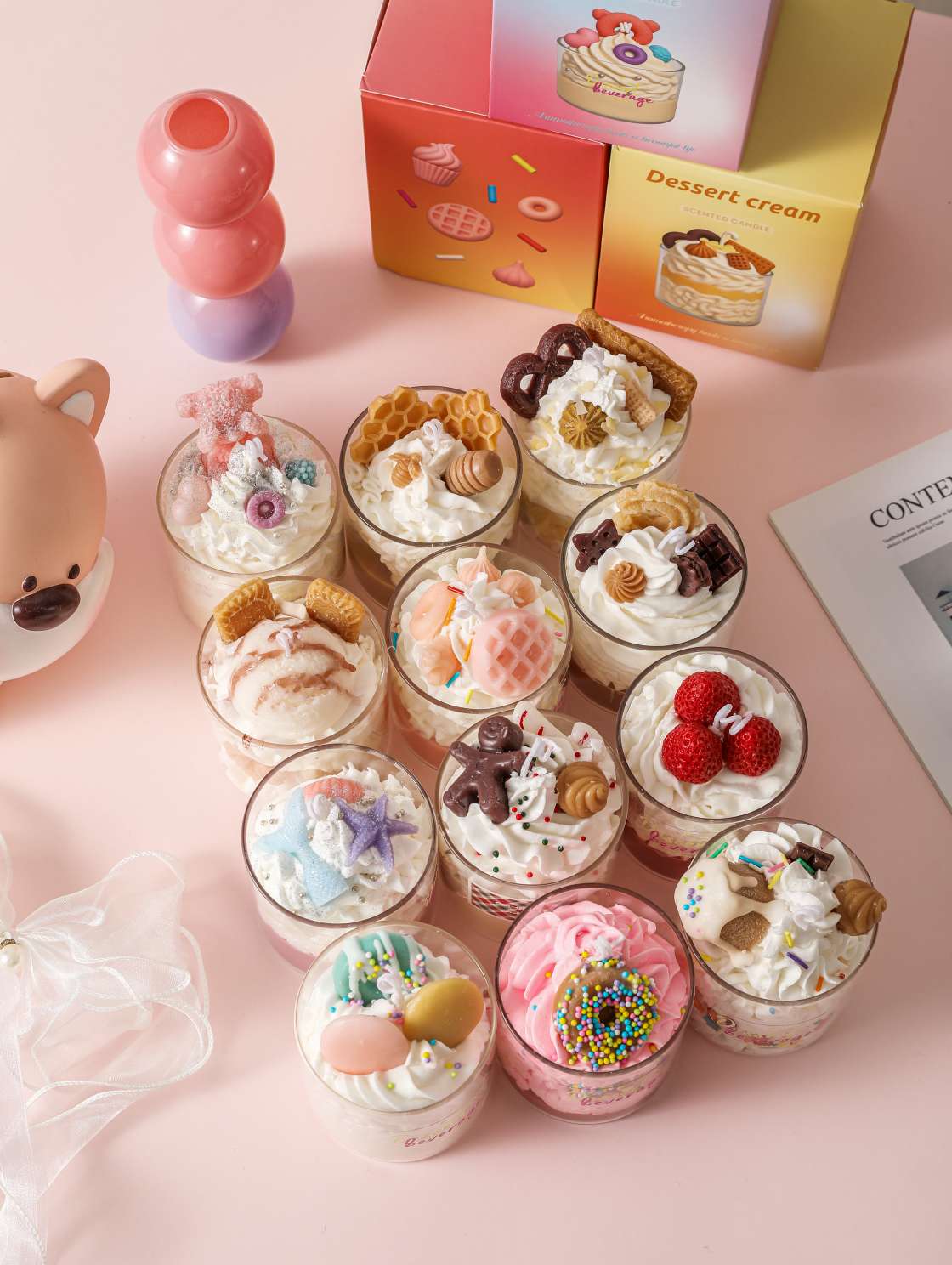 香氛氛围布置用品香薰蜡烛派对生日圣诞香薰蜡烛香薰蜡烛装饰蜡烛蜡烛香薰蜡圣诞蜡烛香薰蜡烛