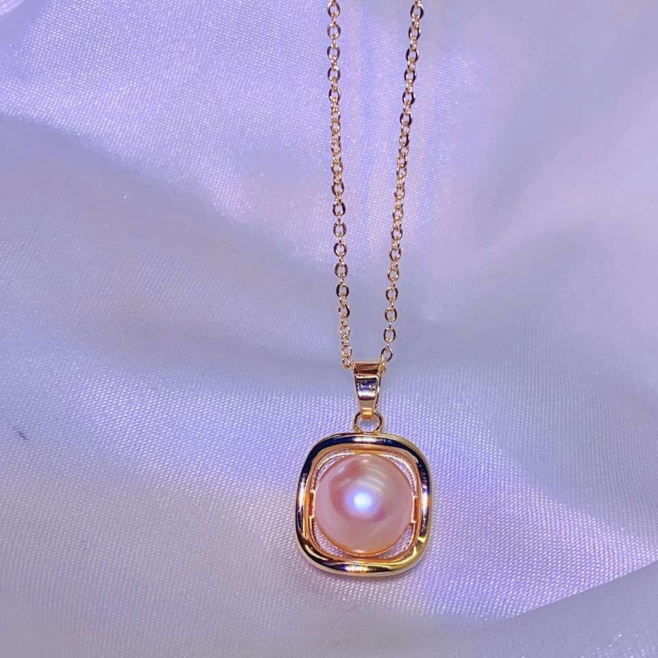 S temperamento elegante natural perla de agua dulce pequeño conjunto de cuatro partes moda commuter accesorios multifunción conjunto de tres piezas collar collar de perlas detail image 5