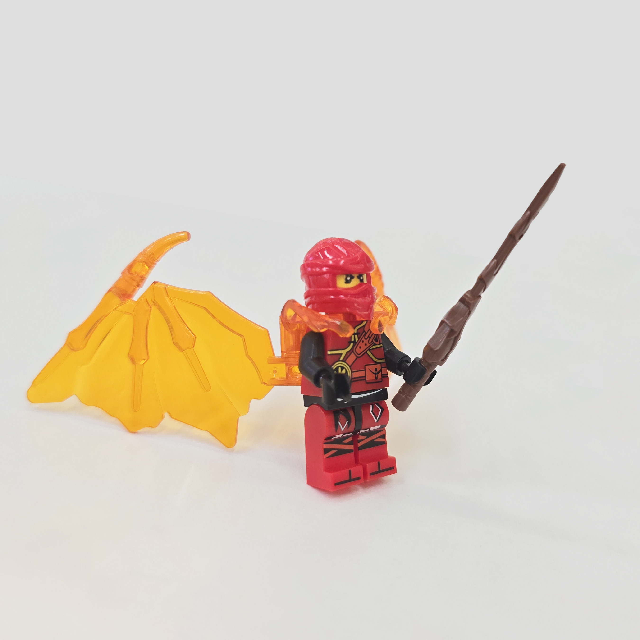 Flying Phantom MiniFigure building blocks compatible with LEGO children's educational toys, factory export wholesale Wing ninja with weapons, 1 yuan 24 pieces Minifigure Specification drawing