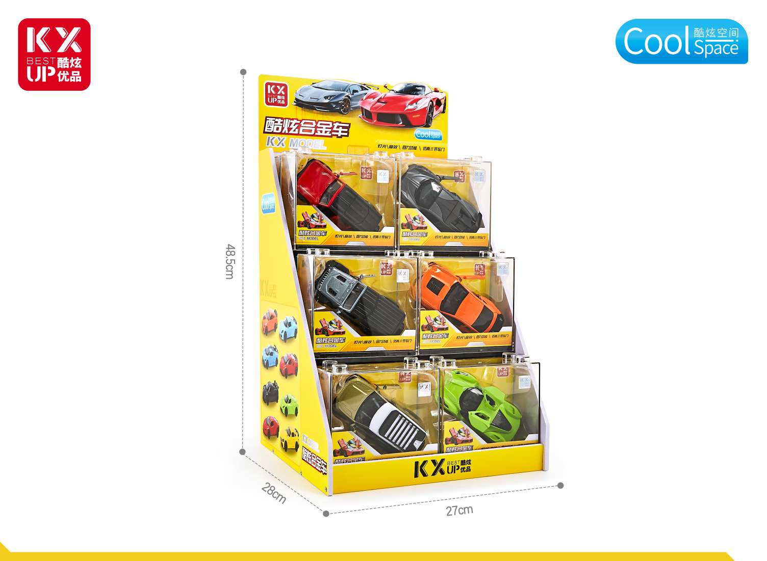 Alloy car model, toy car model, car model, children's educational collection, lighting, sound effect, rebound function detail image 5