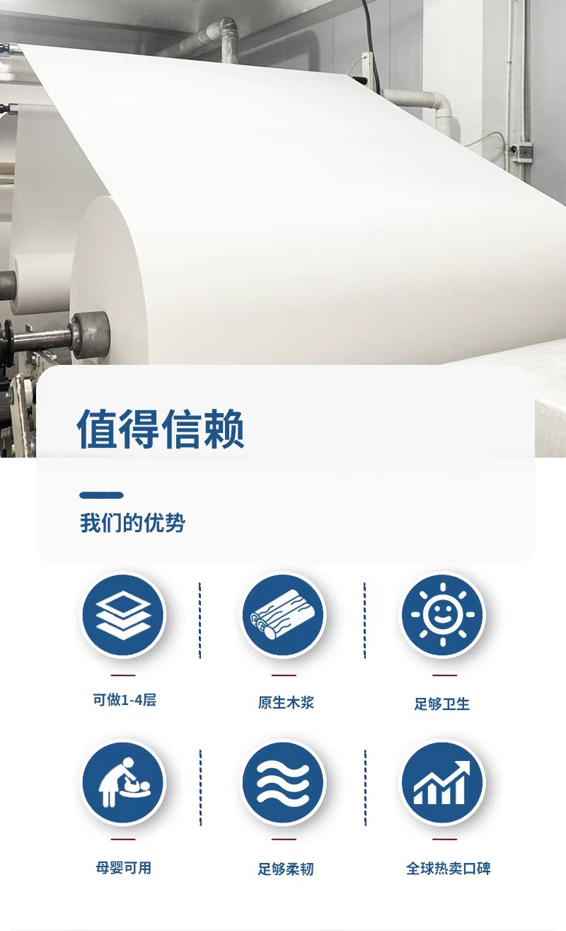 Customized printed tissue paper, large roll tissue paper, whole sale price in Chinese factory, kitchen tissue paper roll, printed and embossed, highly absorbent kitchen tissue paper roll pic 10