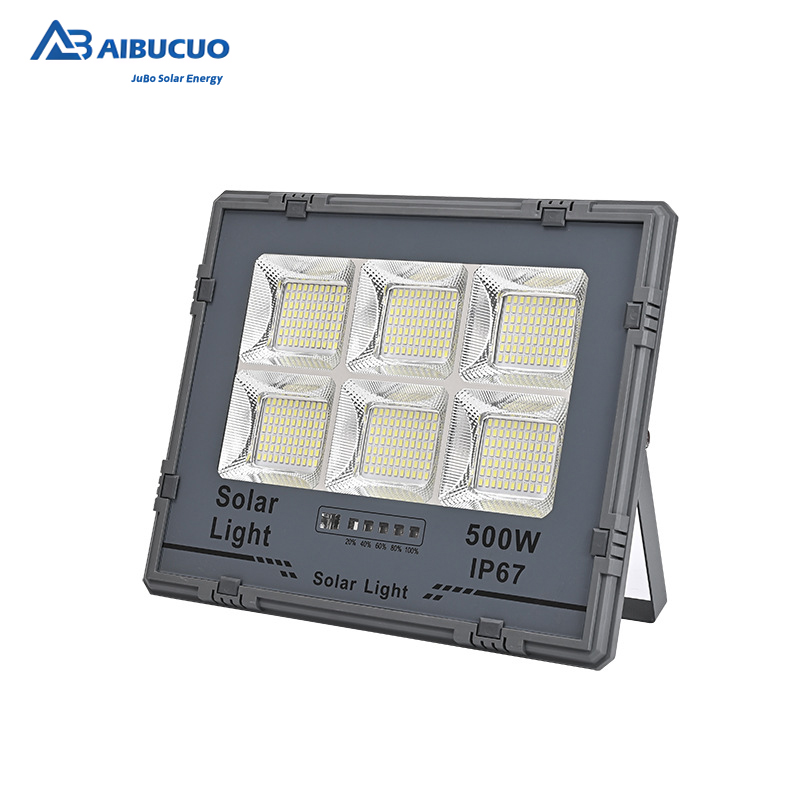 AIBUCUO Cross-border carefully selected solar floodlights, LED lighting, outdoor waterproof street lamps, outdoor courtyard lighting, park and community lighting, high-quality export Item Picture