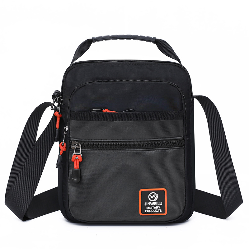 2025 New men's single-shoulder bag, multi-layer hand-held men's bag, large-capacity casual crossbody bag, business travel bag, trendy, versatile, waterproof, wear-resistant and practical, wholesale for foreign trade Application Scenario