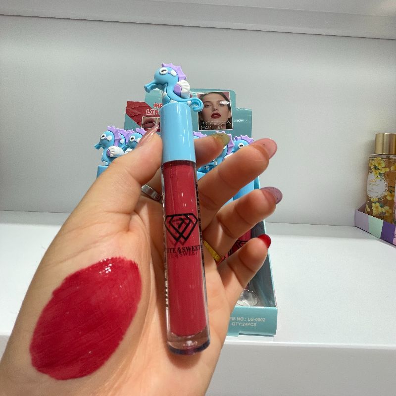 跨境 工厂店铺直销  新品  唇部彩妆  唇釉  滋润不拔干 设计独特可爱 详情8