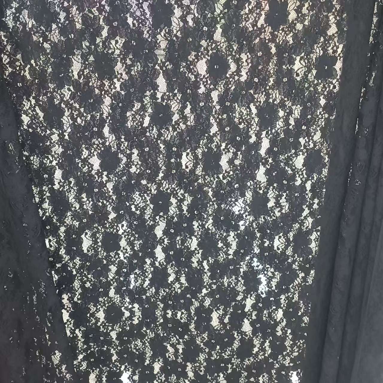 金巧纺织针织面料网眼布加密双层网纱材料辅料6详情图2