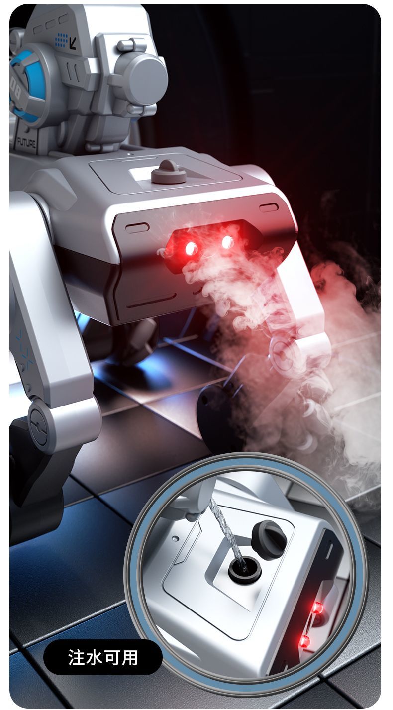 遥控机器狗车电动万向玩轮子机器人学说话儿童遥控车趣味电动玩具适合男孩女孩生日礼物详情图13