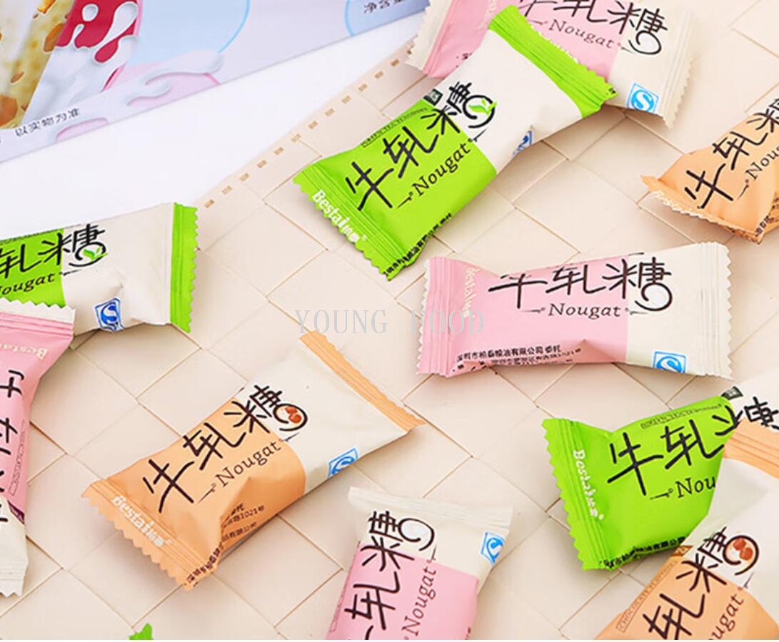 包邮 牛轧糖混合装绿茶+牛奶+巧克力408g DUCA DEGLI ABRUZZI食品详情4