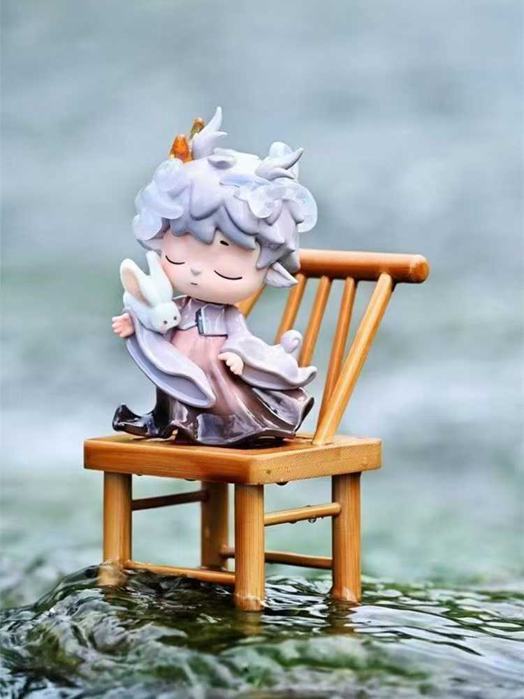 MIMI- New National Style Four Seasons Sequence (10 Pieces per Box) Blind Box Black Play Heyon Trendy Toys pic 8