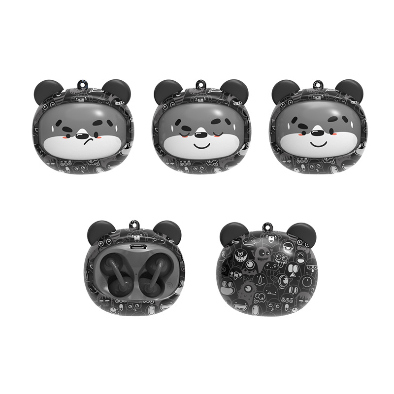 便捷式防丢跑步旋转变脸变声蓝牙耳机佩戴舒适入耳式降噪长续航GO6立体声详情22