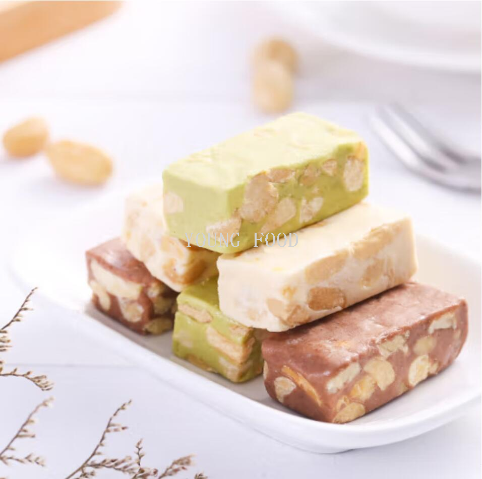 包邮 牛轧糖混合装绿茶+牛奶+巧克力408g DUCA DEGLI ABRUZZI食品详情5