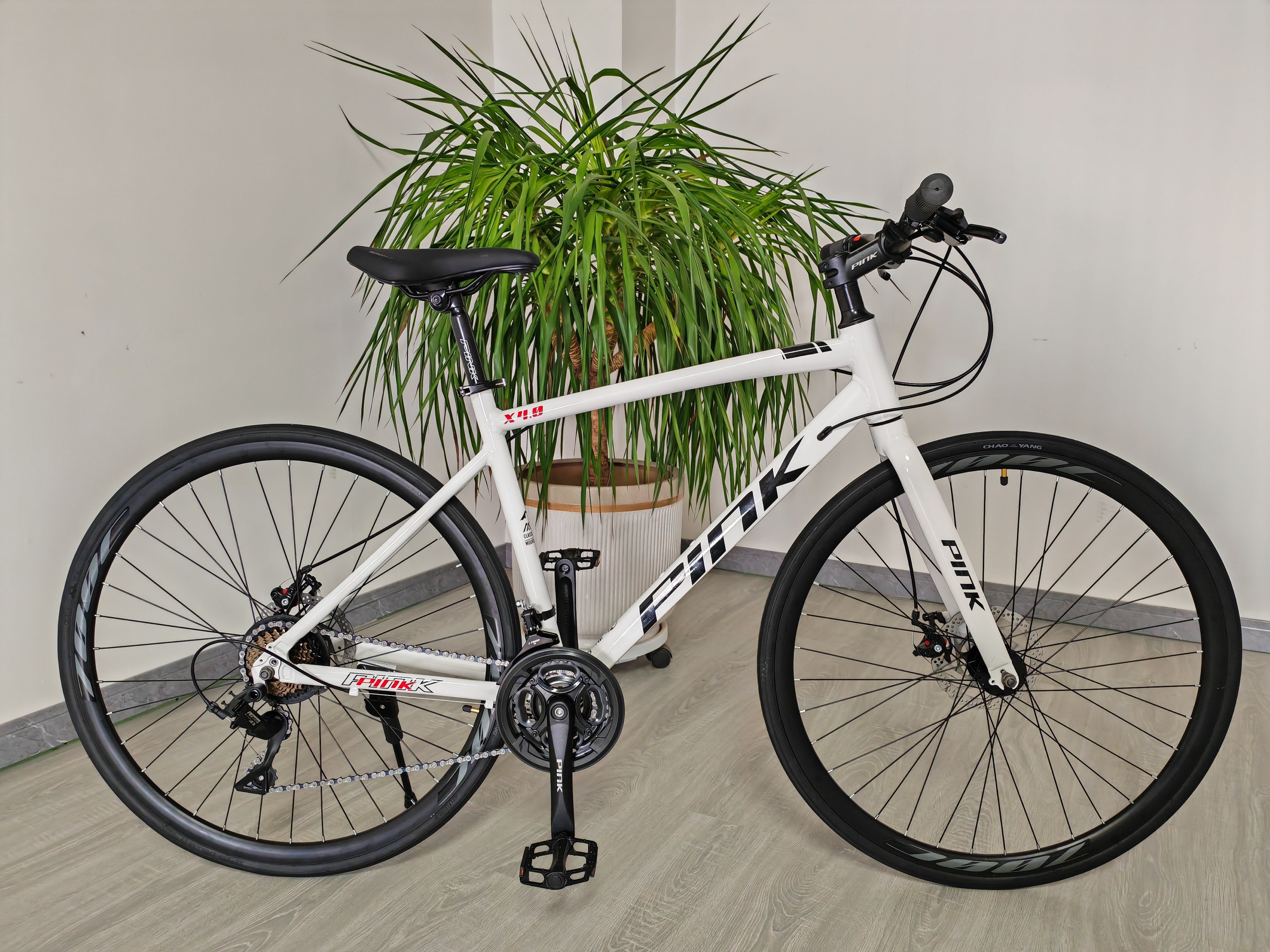 X-4.0 公路自行车 铝合金车架 铁前叉 蓝图A3-24S 铁轴承花鼓