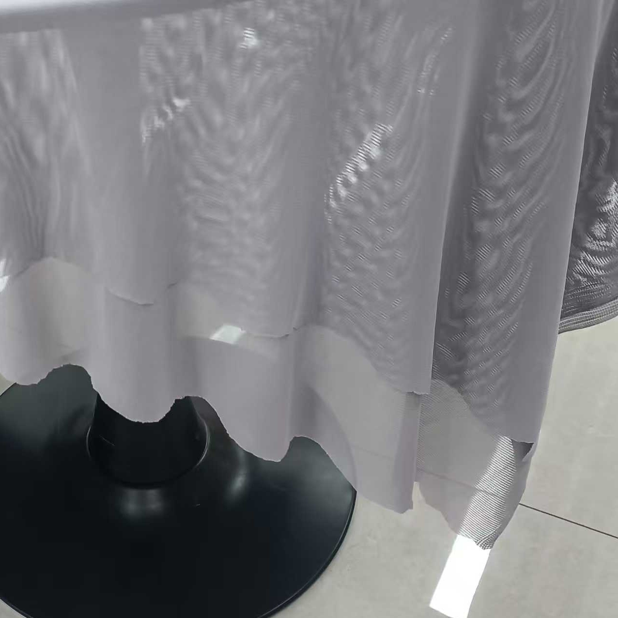 Double-layer encrypted mesh fabric, knitted leather mesh fabric, full polyester cap mesh fabric, 9 Specification image