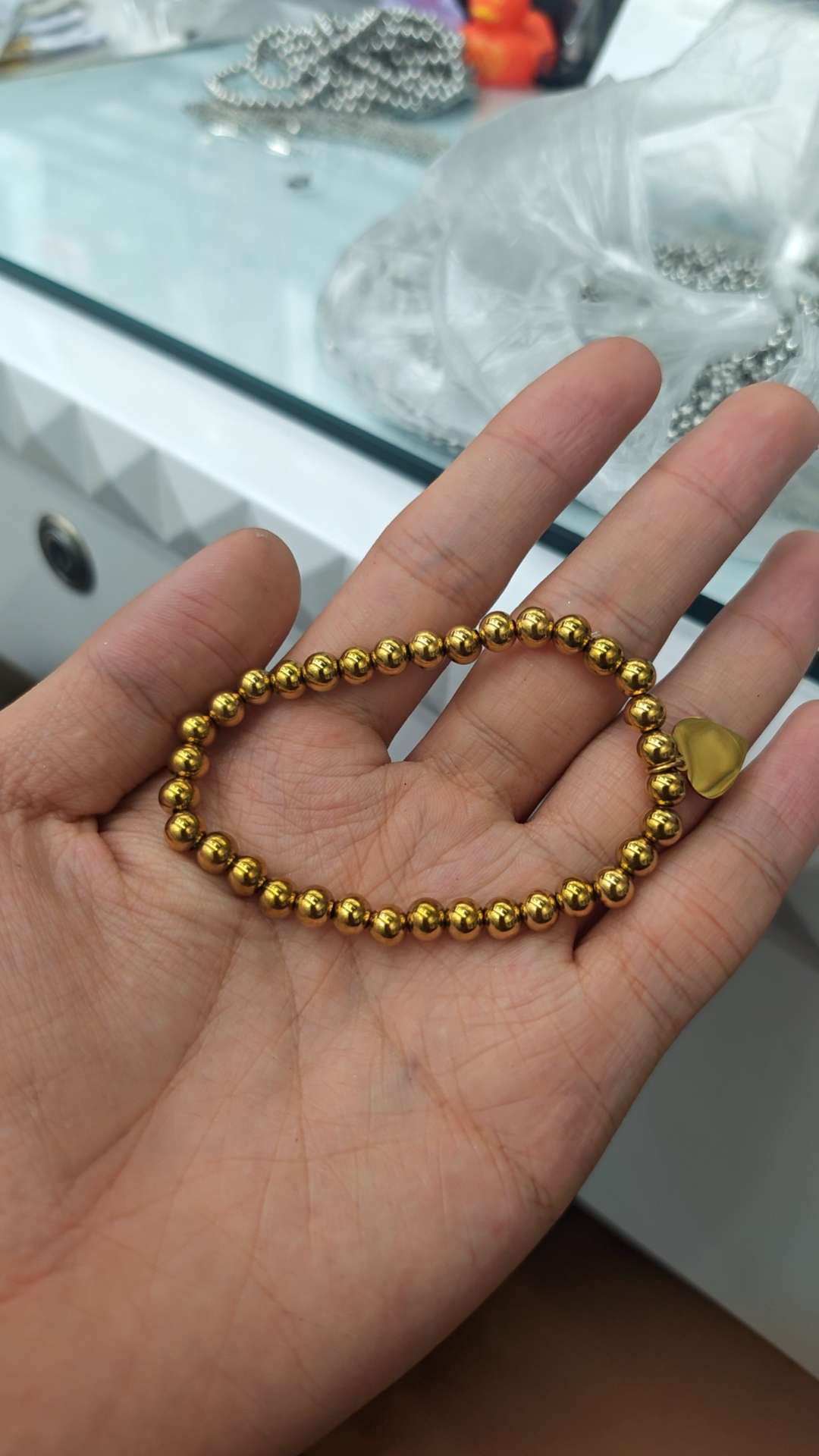手串文玩手饰手串饰品时尚简约天然材质多款可选金林不锈钢-00111