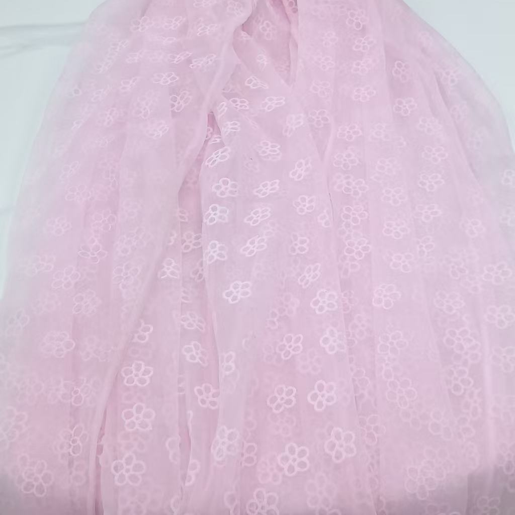 纺织针织面料双层网眼布加密网纱布多用途材料8