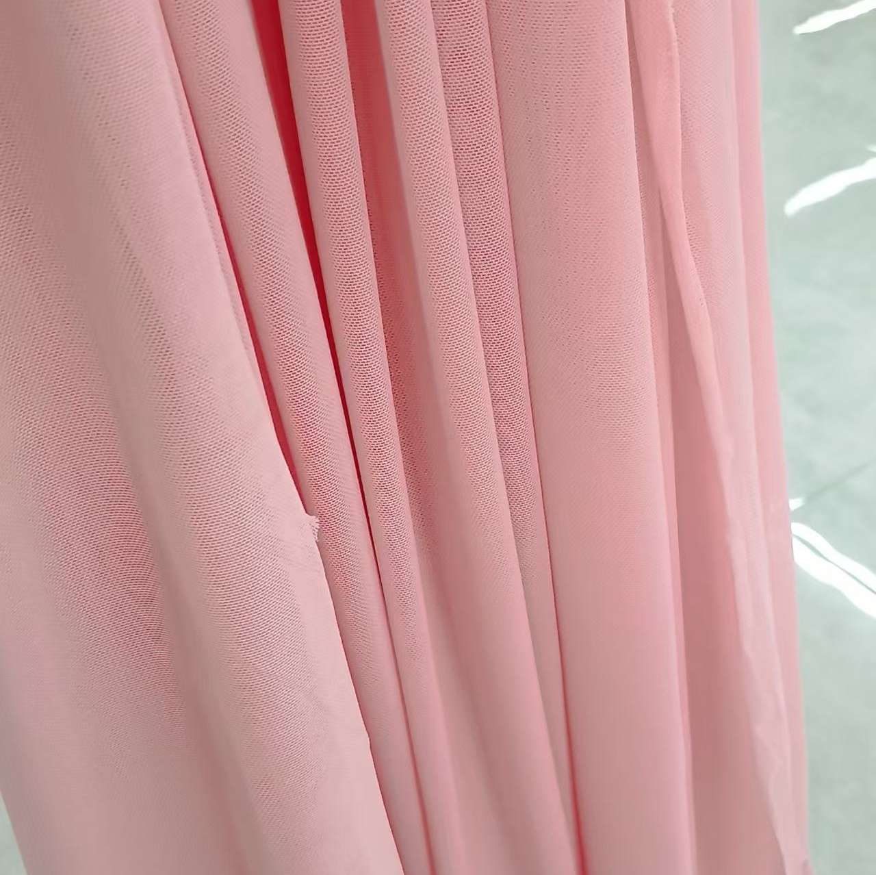 Double-layer encrypted knitted mesh fabric, textile fabric mesh, fabric hat mesh, multi-purpose clothing accessories 14 detail image 2