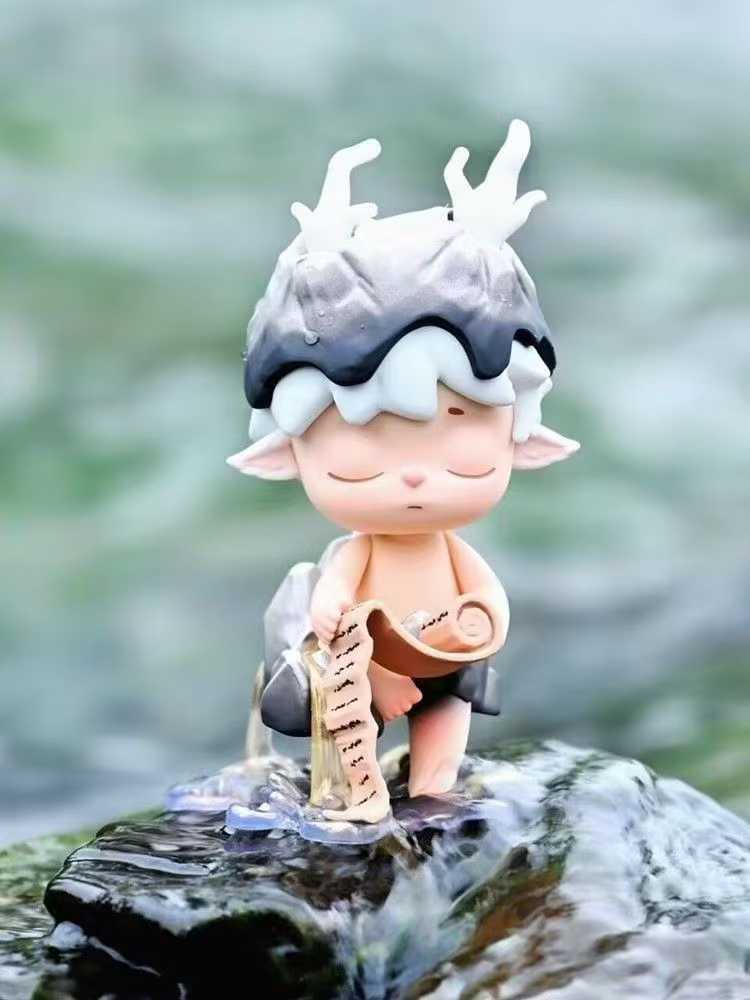 MIMI- New National Style Four Seasons Sequence (10 Pieces per Box) Blind Box Black Play Heyon Trendy Toys pic 5