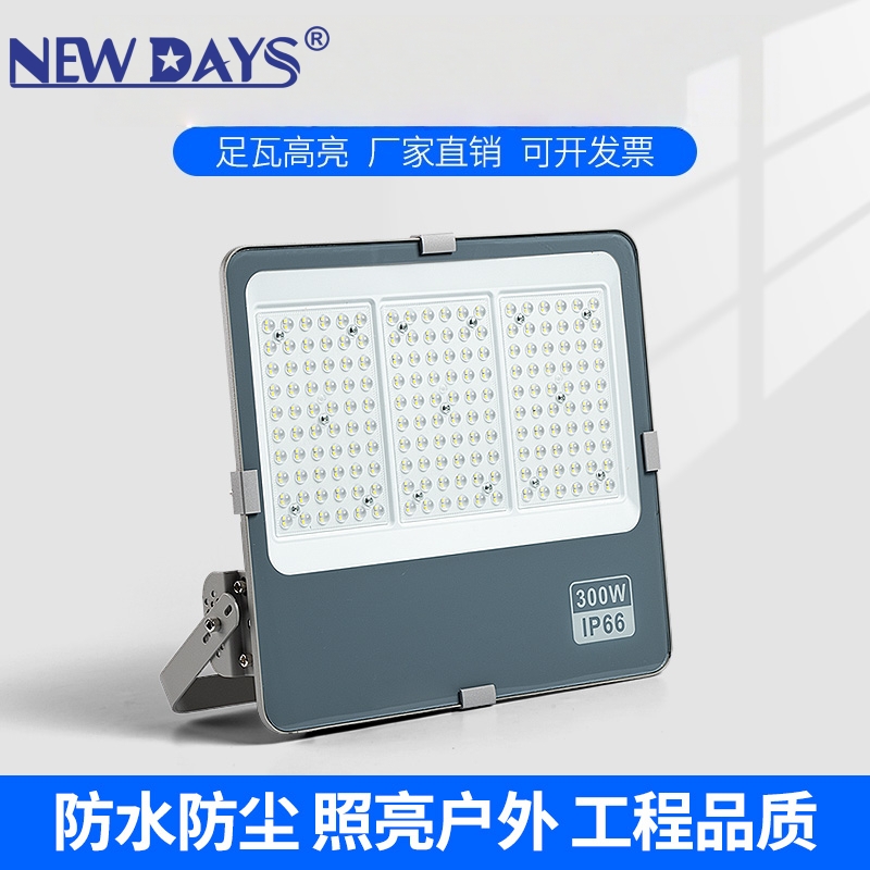 NEWDAYS品牌跨境新款LED投光灯泛光灯户外庭院灯 装饰灯环保节能 防水防尘节能高亮