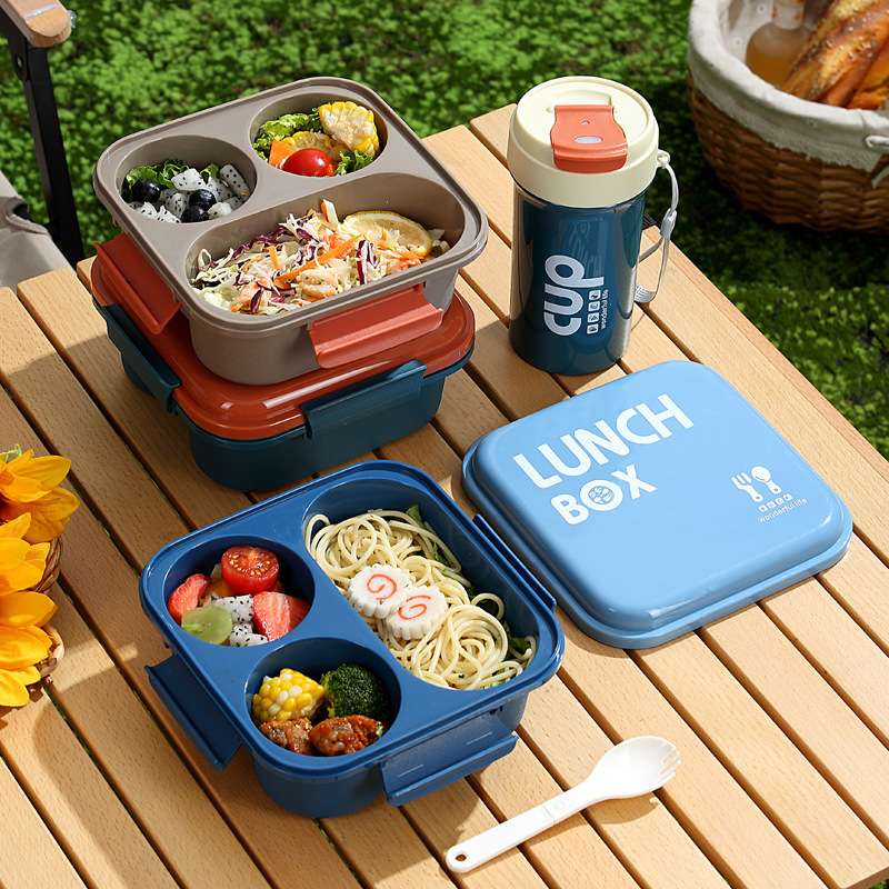 H226-525 high appearance level Nordic student lunch box, office worker microwave heating lunch box, children's lunch box, Amazon details Picture