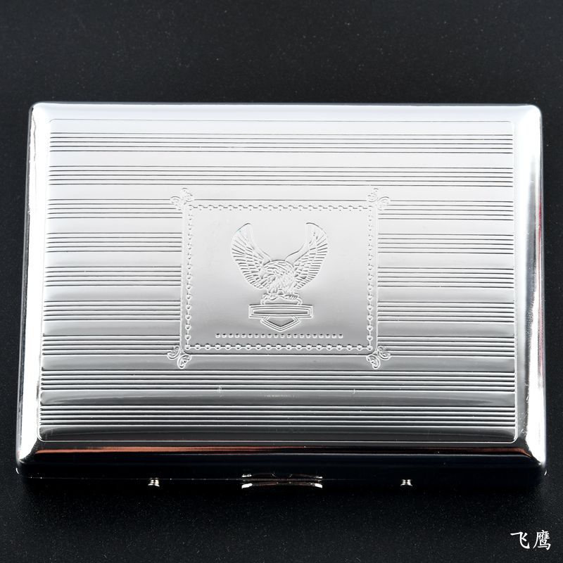 金属烟盒 20只烟盒。压花烟盒产品图