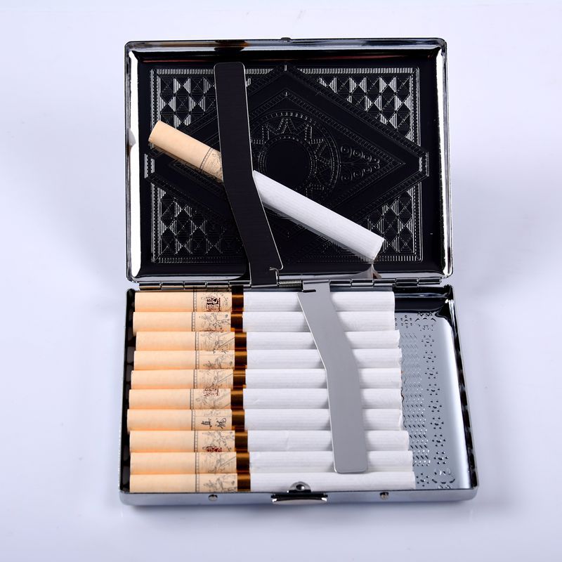 金属烟盒 20只烟盒。压花烟盒详情2
