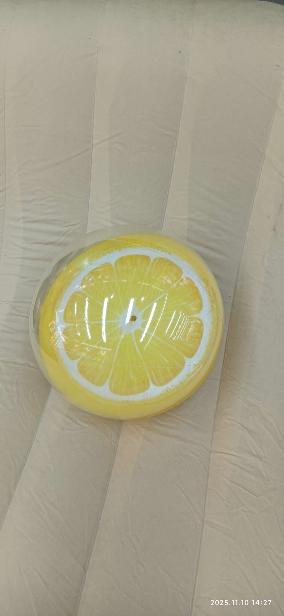 卡通发光充气球摆摊气球气模玩具沙滩水果球充气足球趣味玩具网红道具球细节图