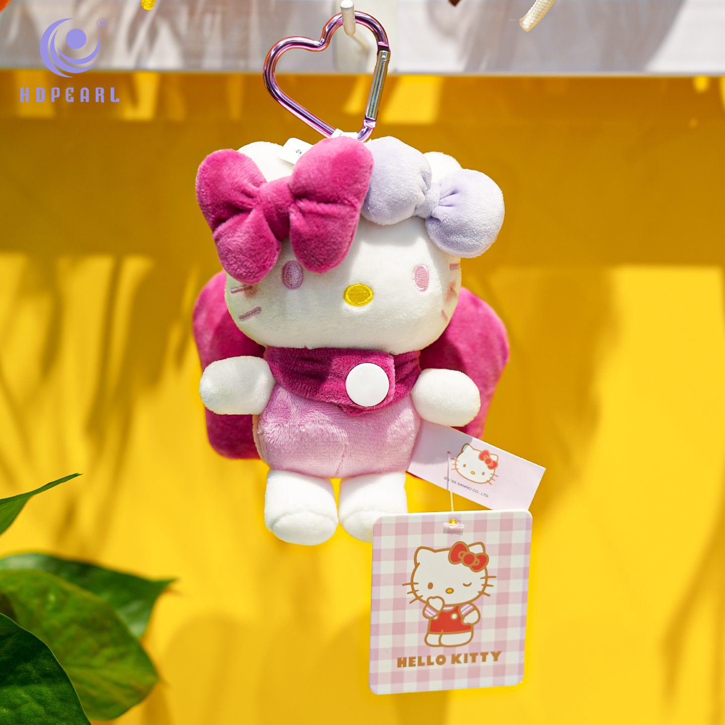 WGHLKT-03 HelloKitty猫 4寸粉色大蝴蝶结 细节图