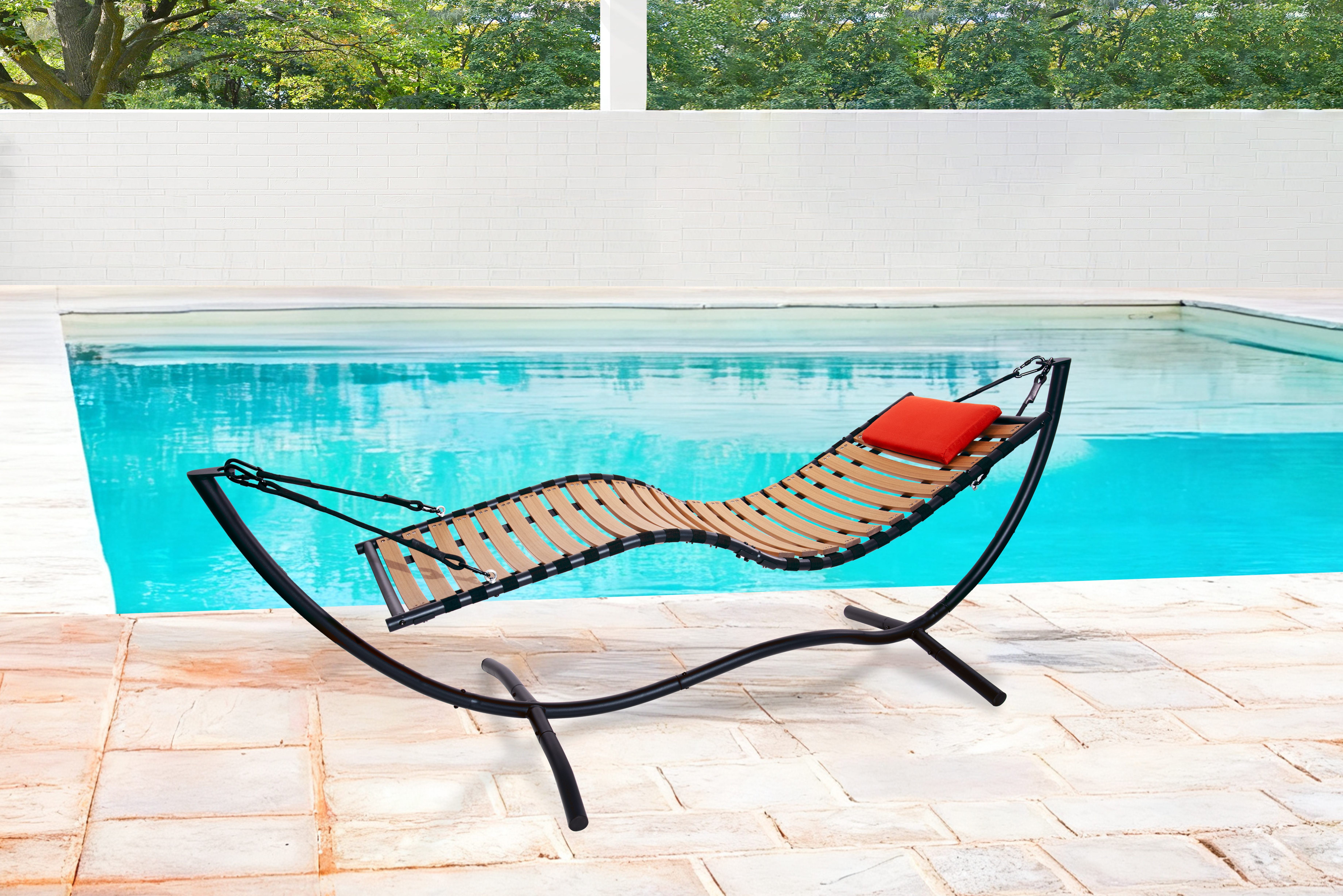 户外休闲卷轴吊床