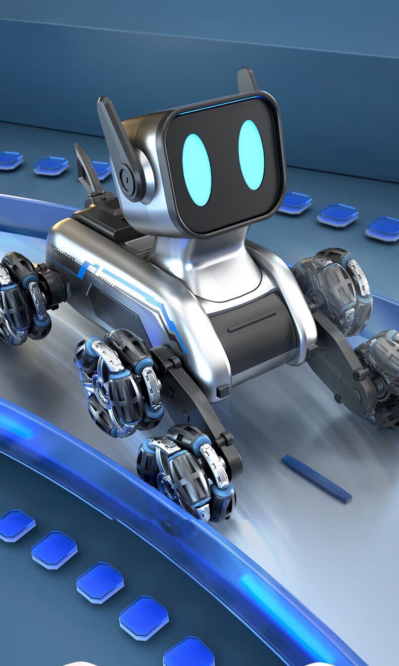 2025年爆款智能遥控机器狗遥控车特技四驱电动机器人儿童玩具男孩详情图19