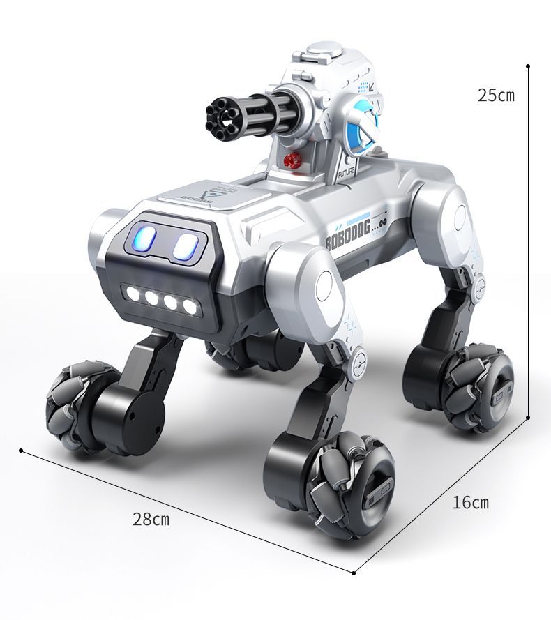 遥控机器狗车电动万向玩轮子机器人学说话儿童遥控车趣味电动玩具适合男孩女孩生日礼物详情图20