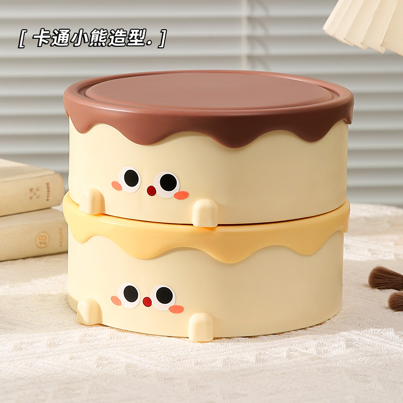 硅胶小镜子/装饰镜/带灯的镜子/小镜子/小镜子学生卡通细节图