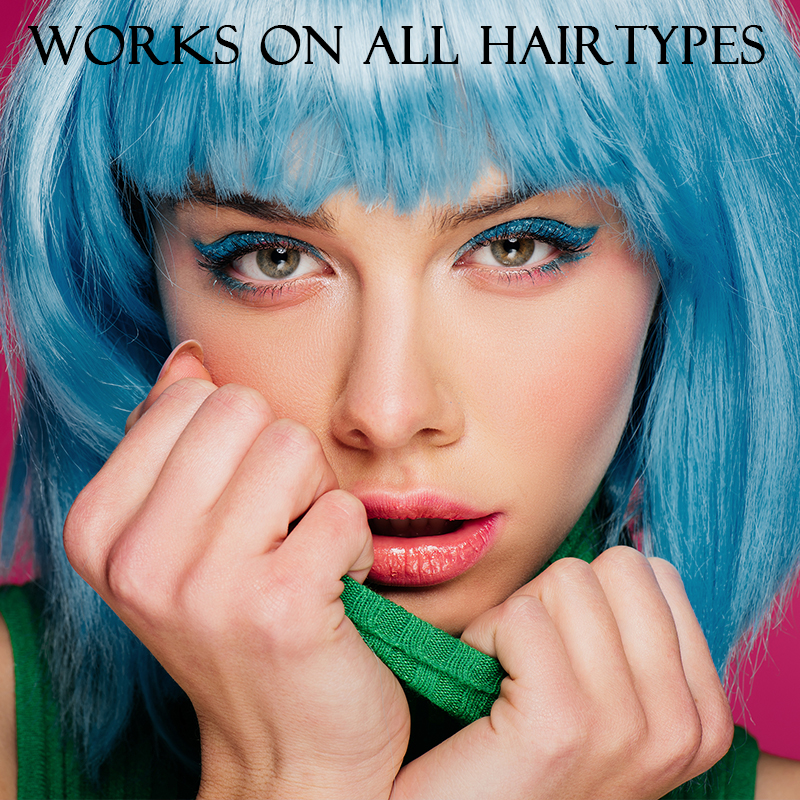 Temporary Hair Color Spray Blue 48g OBM OEM ODM Customized Temporary Hair dye spray Blue details Picture