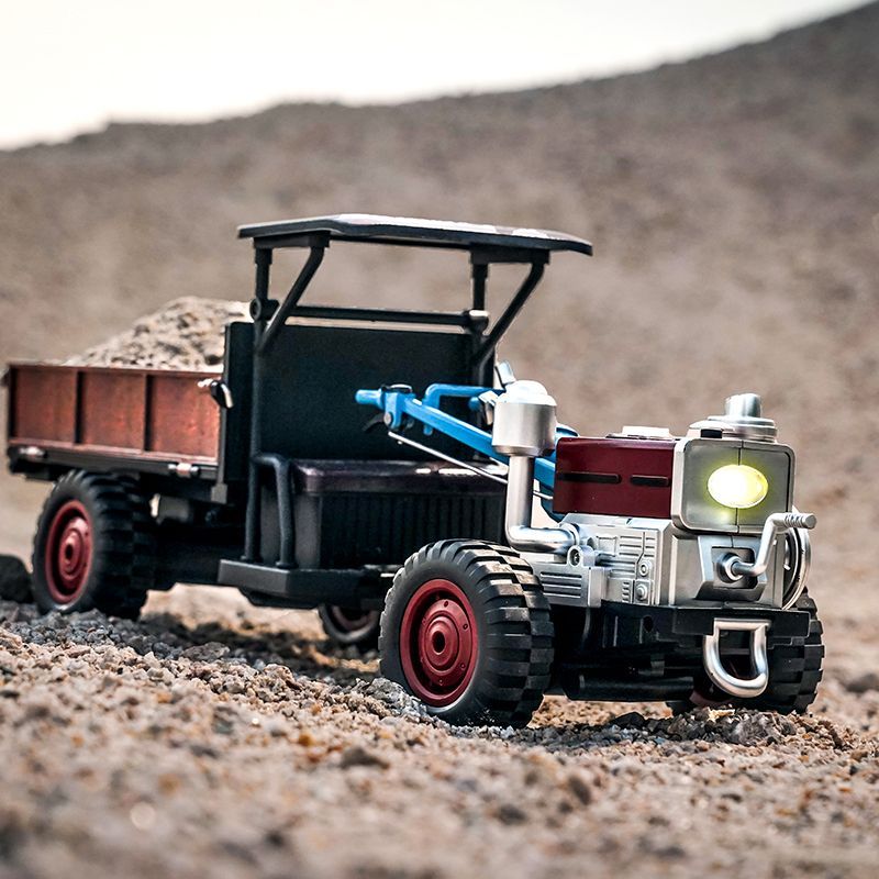I wish to offer toy remote control tractors, full-scale remote control simulation trucks, four-wheel drive off-road remote control cars, toy boys' retro foreign trade export wholesale detail image 9