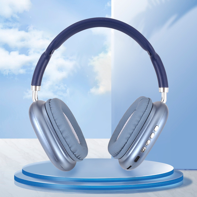 Cross-border P9 Bluetooth headphones, over-ear mobile phones, low-frequency wireless sports and gaming universal headphones, factory direct sales full figure