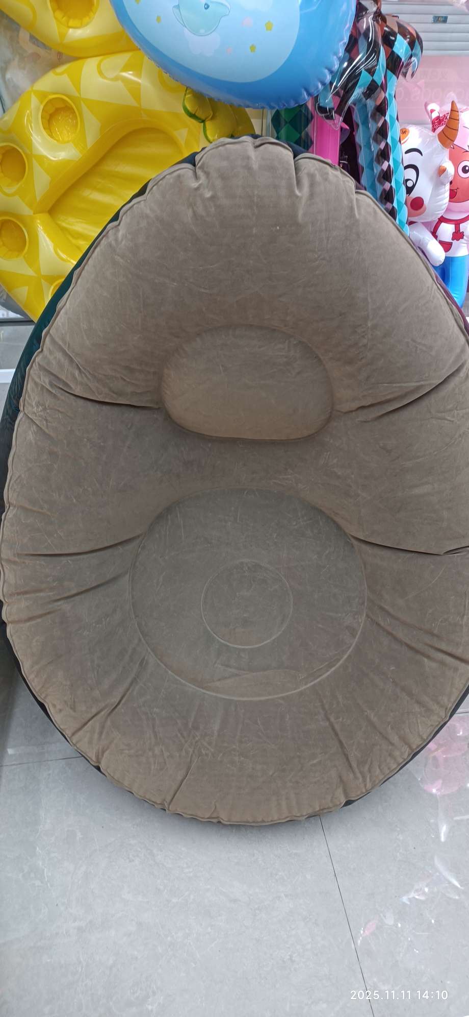 充气沙发椅加厚懒人沙发卧室家用休闲单人便捷式户外网红沙发床躺产品图