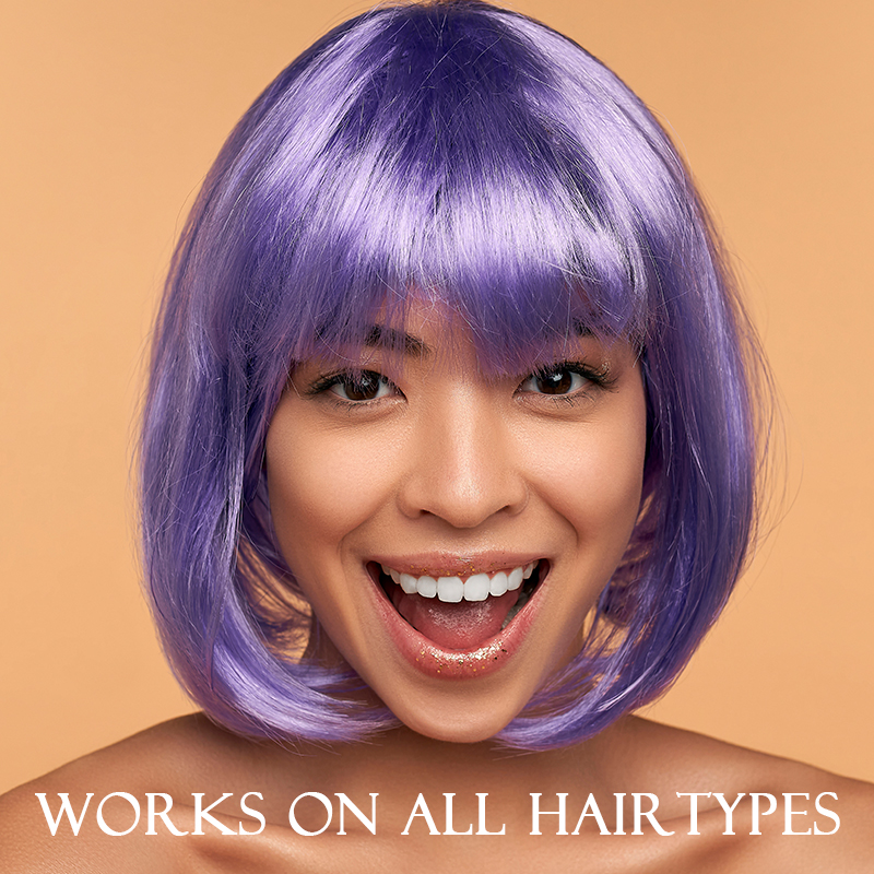 Spray de Color de pelo temporal Purple 48g OBM OEM ODM color de pelo temporal spray de color púrpura personalizado details Picture