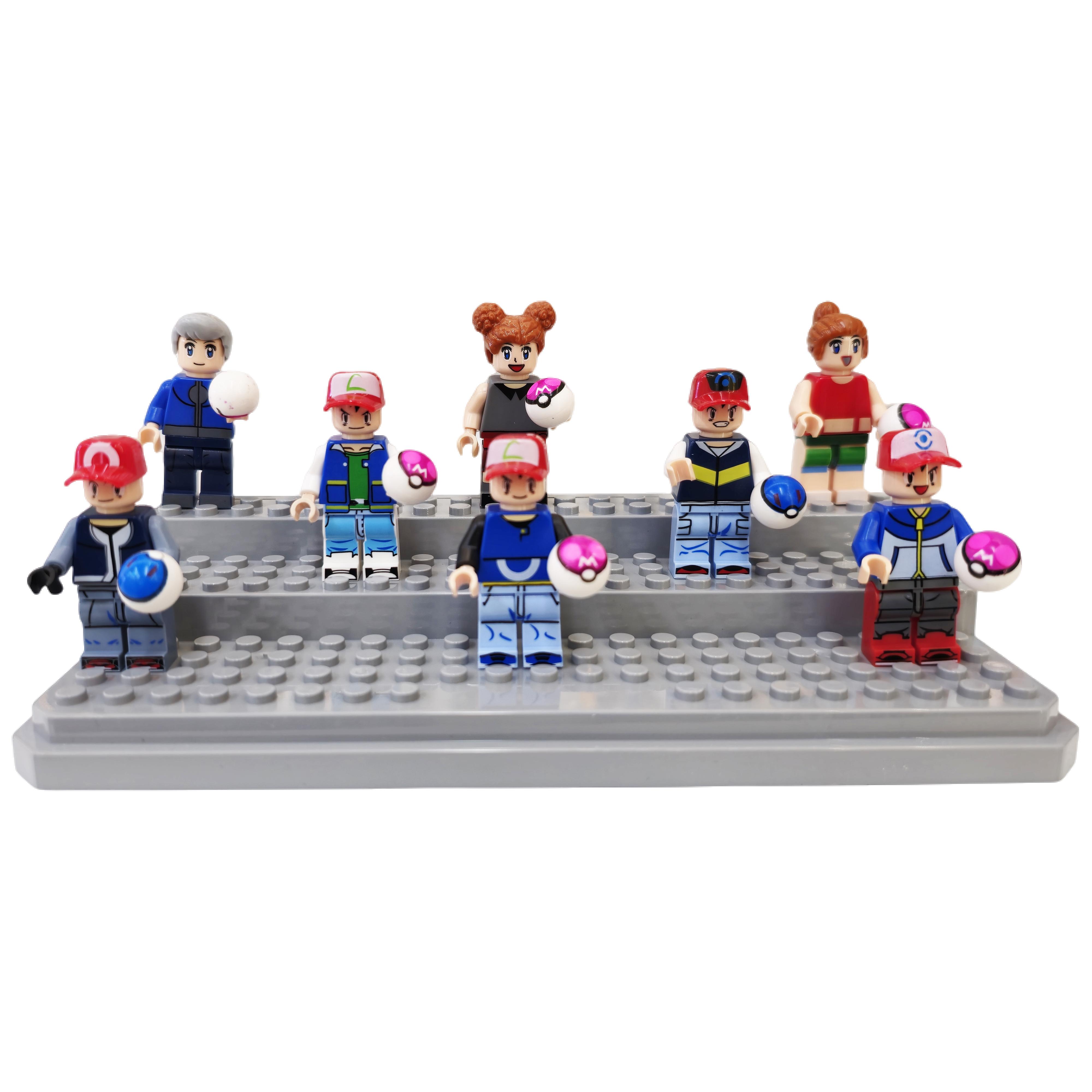 Pet spirit MiniFigure building blocks compatible with LEGO children's educational toys, factory export wholesale, 1 yuan 20 pieces, Minifigure Item Picture