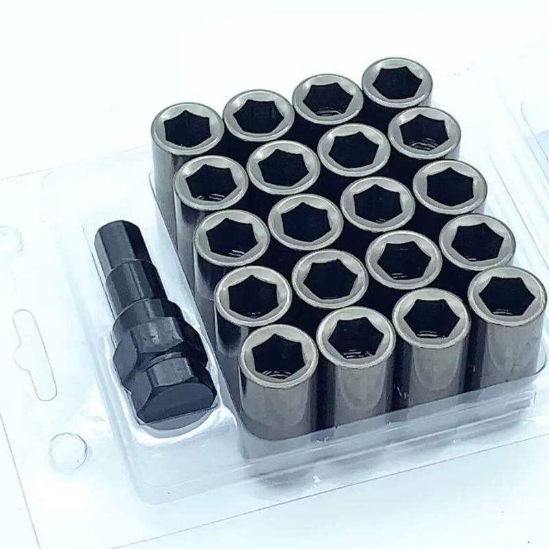 Tuerca de rueda de bloqueo de piezas de automóviles sujetadores de hardware para todos los tipos de vehículos pic 1