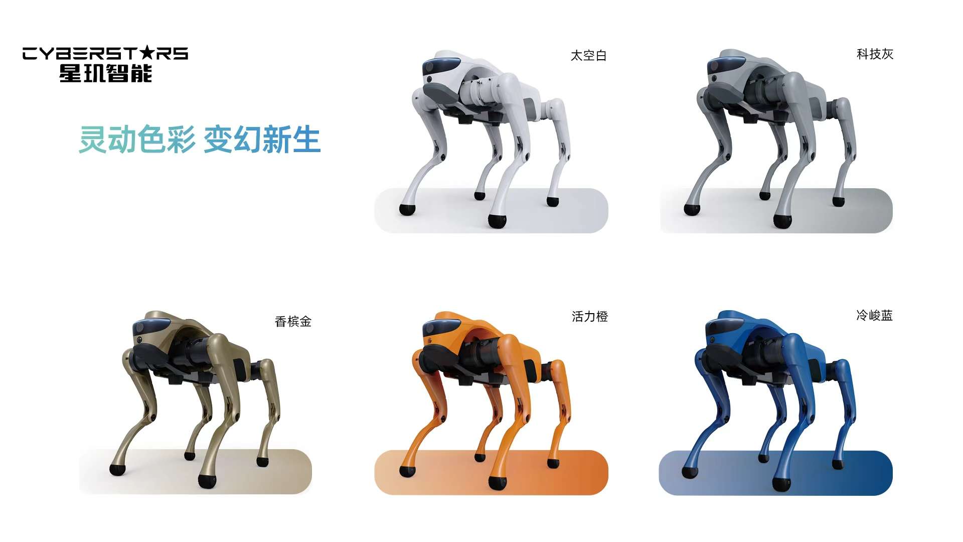 Cyber1, the first generation of Cyber1, is a brand-new mobile intelligent agent technology, a new pet voice-controlled bionic companion robot, and a quadruped robot dog Item Picture