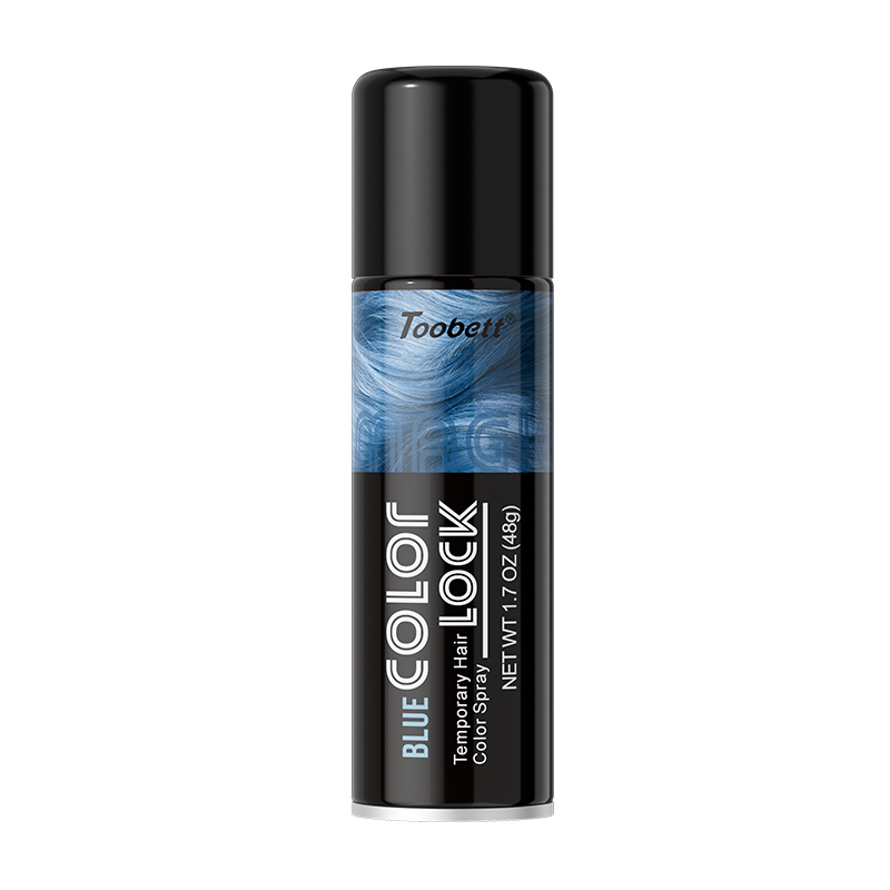 Temporary Hair Color Spray Blue 48g OBM OEM ODM Customized Temporary Hair dye spray Blue Item Picture