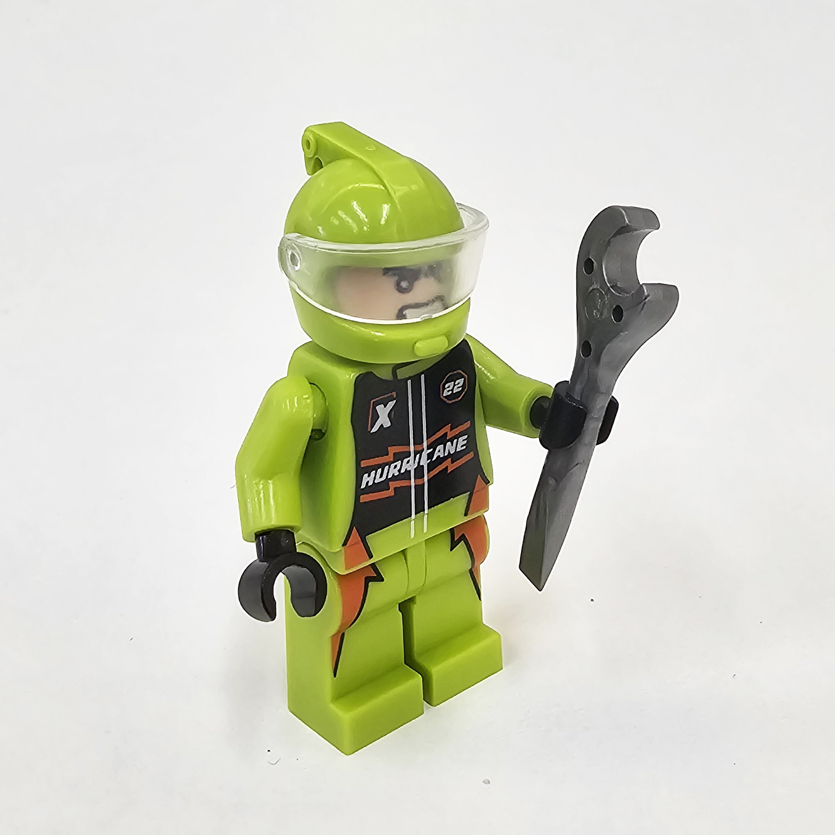 Knight Racer MiniFigure building blocks compatible with Lego children's educational toys, factory export wholesale 1 yuan 20 pieces, Minifigure Specification drawing