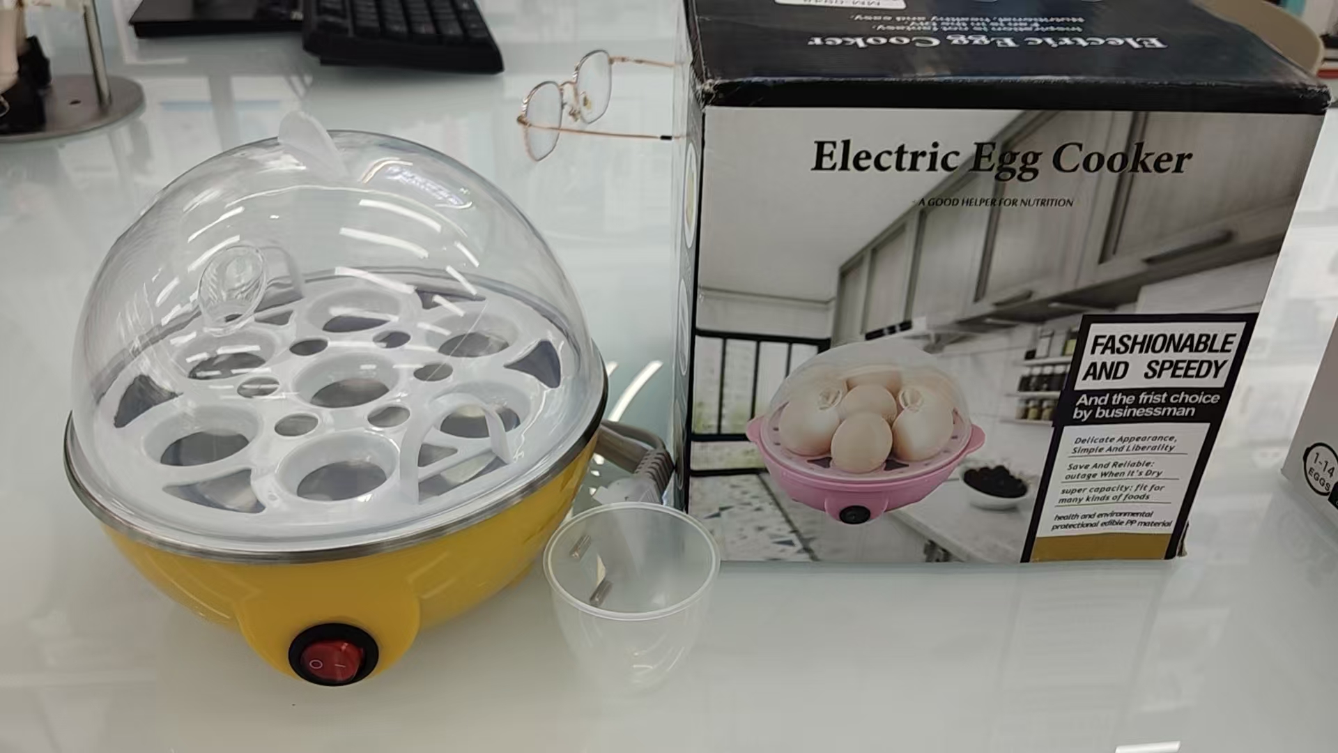 煮蛋器蒸蛋器自动断电家用小型迷你不锈钢早餐机煮鸡蛋神器
