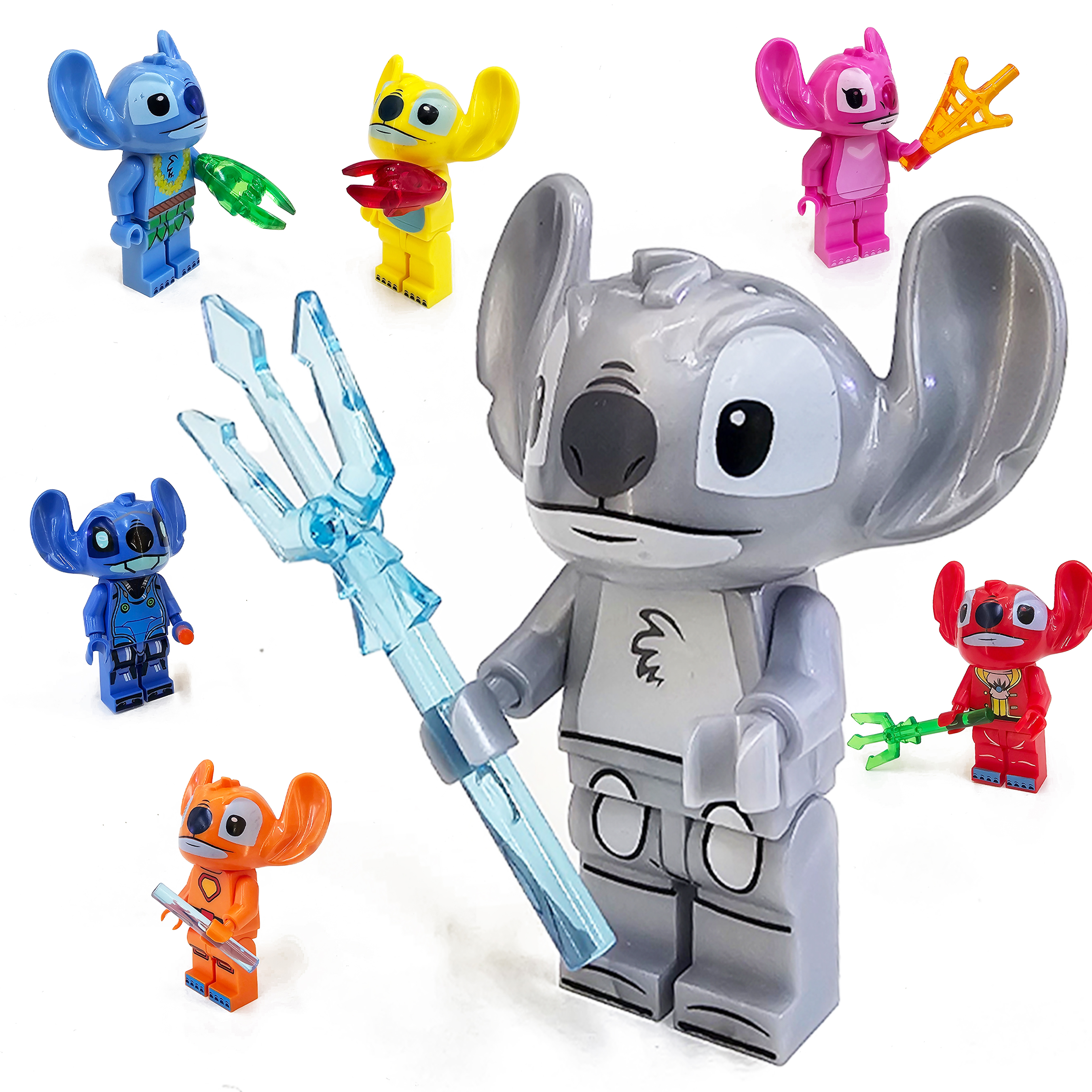 Stizi MiniFigure building blocks compatible with Lego children's educational toys, factory export wholesale with weapons, 1 yuan for 20 pieces Item Picture